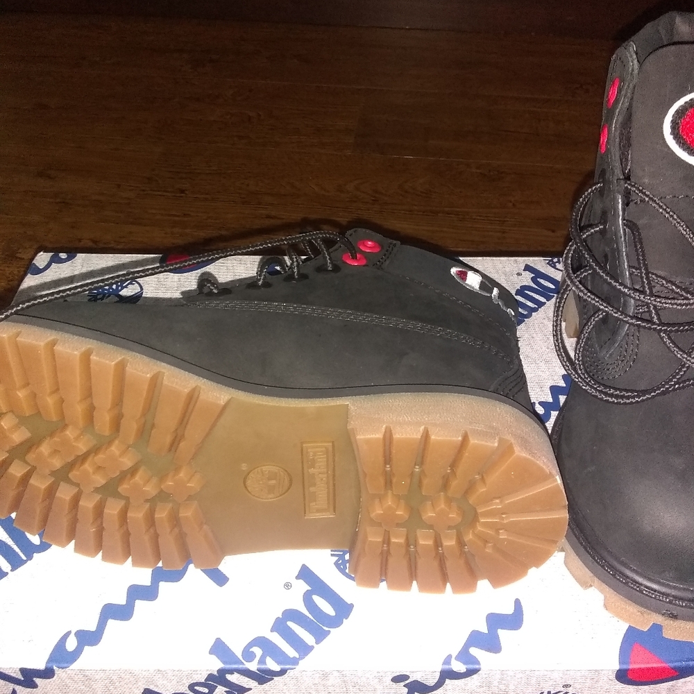 Timberland premium 6 inch water proof boot, black - Picture 4 of 8